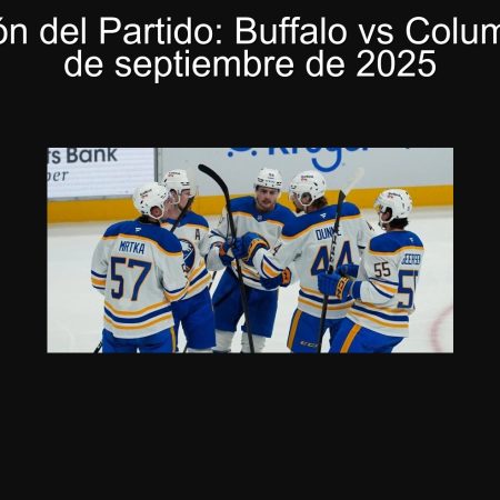 Predicción del Partido: Buffalo vs Columbus – 24 de septiembre de 2025
