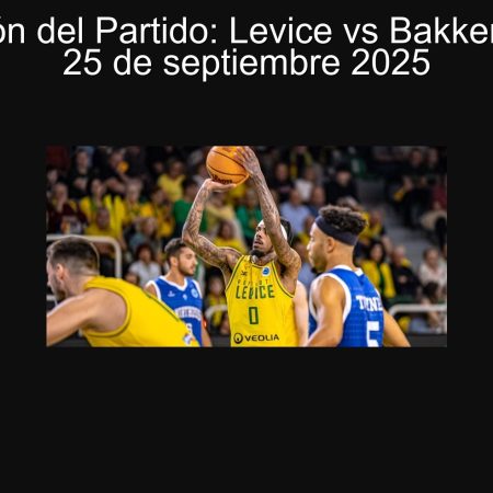 Predicción del Partido: Levice vs Bakken Bears – 25 de septiembre 2025