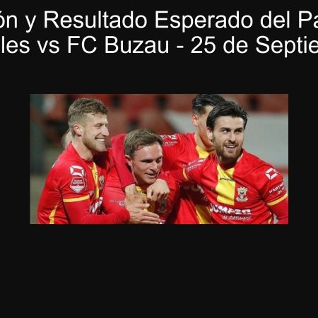 Predicción y Resultado Esperado del Partido Go Ahead Eagles vs FC Buzau – 25 de Septiembre 2025