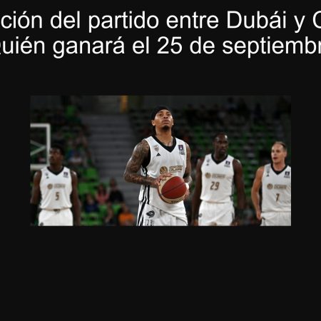 Predicción del partido entre Dubái y Crvena Zvezda: ¿Quién ganará el 25 de septiembre de 2025?