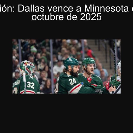 Predicción: Dallas vence a Minnesota el 15 de octubre de 2025
