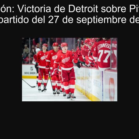 Predicción: Victoria de Detroit sobre Pittsburgh en el partido del 27 de septiembre de 2025