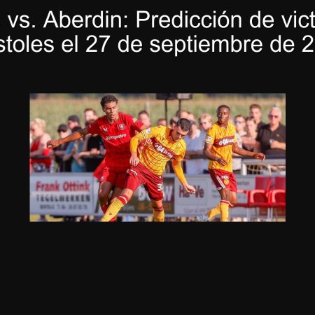 Móstoles vs. Aberdin: Predicción de victoria para Móstoles el 27 de septiembre de 2025