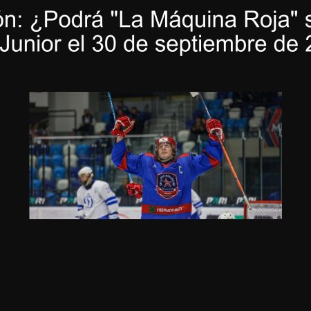 Predicción: ¿Podrá “La Máquina Roja” superar a AKM-Junior el 30 de septiembre de 2025?