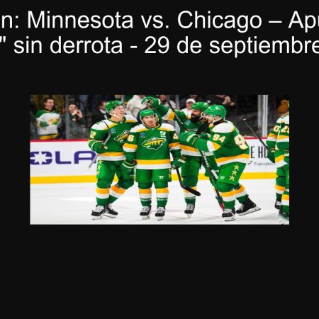 Predicción: Minnesota vs. Chicago – Apuesta por “Chicago” sin derrota – 29 de septiembre de 2025
