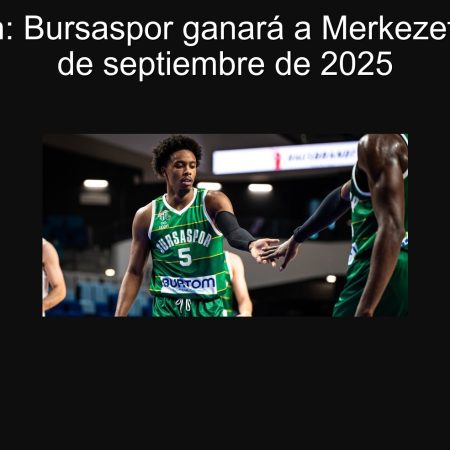 Predicción: Bursaspor ganará a Merkezefendi el 29 de septiembre de 2025