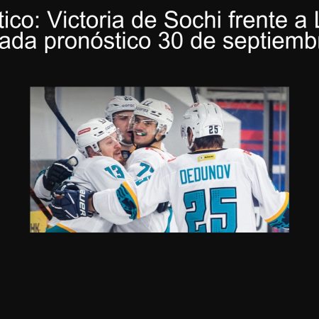 Pronóstico: Victoria de Sochi frente a Lada — Sochi vs Lada pronóstico 30 de septiembre de 2025
