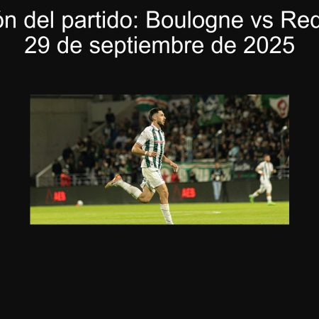 Predicción del partido: Boulogne vs Red Star 93, 29 de septiembre de 2025