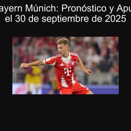 Pafos vs Bayern Múnich: Pronóstico y Apuestas para el 30 de septiembre de 2025