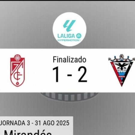 Resumen en datos del Granada – Mirandés