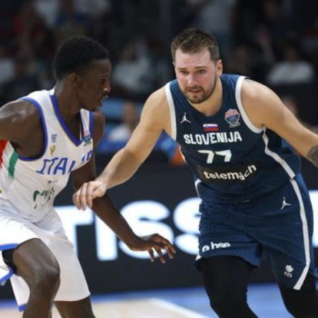 Doncic guía a Eslovenia a cuartos con 42 puntos frente a Italia