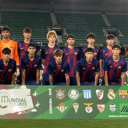 2-2 (4-2): El Barça jugará la final del Mundialito Sub-18 tras vencer en los penaltis al Palmeiras