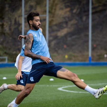 Brais Méndez, baja de última hora para el partido contra el Real Madrid