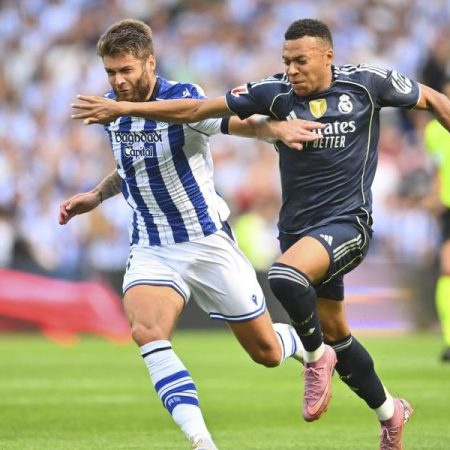 Real Sociedad vs Real Madrid: las imágenes del partido en el Reale Arena