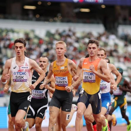 Adrián Ben, único superviviente del 1.500m