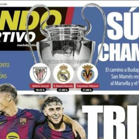 El inicio de la Champions, protagonista de las portadas deportivas de hoy