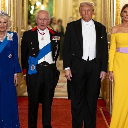 Las imágenes de Donald Trump en su visita en el Reino Unido: desde el homenaje a Isabel II a los negocios con Carlos III