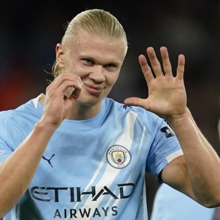 El récord de la Champions que batió Haaland ante el Nápoles