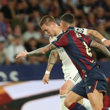 Mastantuono: “Estoy contento por el gol, lo estaba buscando mucho”