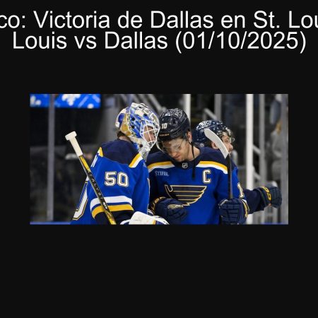 Pronóstico: Victoria de Dallas en St. Louis — St. Louis vs Dallas (01/10/2025)