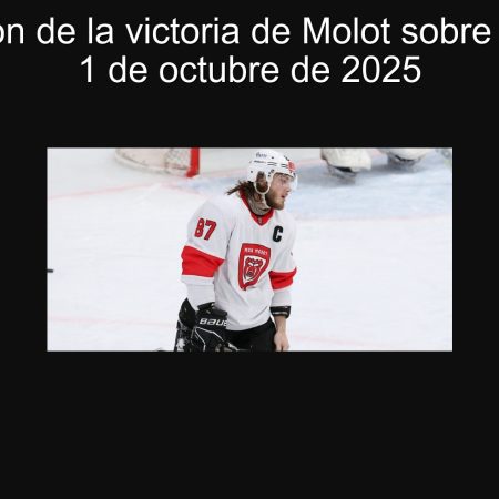 Predicción de la victoria de Molot sobre Tolpar el 1 de octubre de 2025