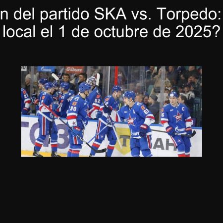 Predicción del partido SKA vs. Torpedo: ¿Victoria local el 1 de octubre de 2025?