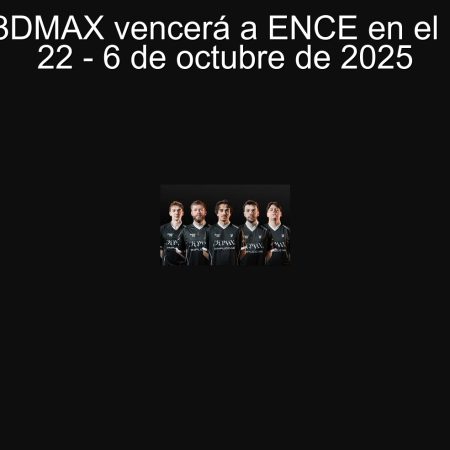 Predicción: 3DMAX vencerá a ENCE en el EPL Season 22 – 6 de octubre de 2025
