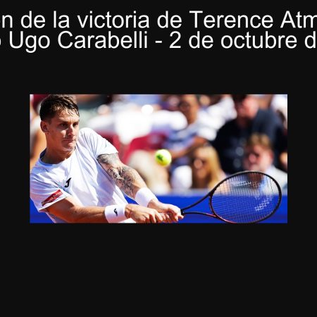 Predicción de la victoria de Terence Atman sobre Camilo Ugo Carabelli – 2 de octubre de 2025