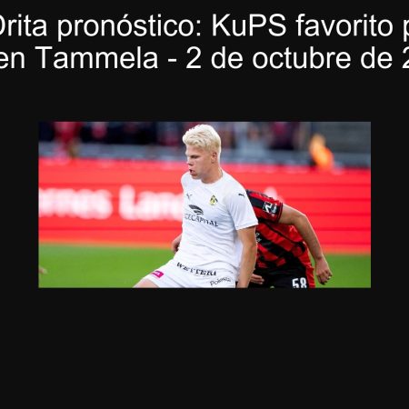 KuPS vs Drita pronóstico: KuPS favorito para ganar 2-0 en Tammela – 2 de octubre de 2025