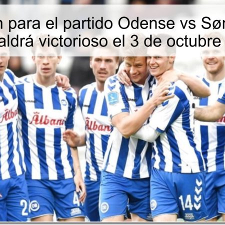 Predicción para el partido Odense vs SønderjyskE: ¿Quién saldrá victorioso el 3 de octubre de 2025?