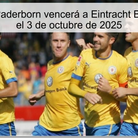 Predicción: Paderborn vencerá a Eintracht Braunschweig el 3 de octubre de 2025