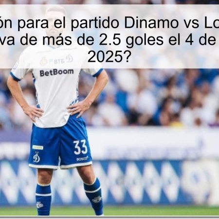 Predicción para el partido Dinamo vs Lokomotiv: ¿Expectativa de más de 2.5 goles el 4 de octubre de 2025?