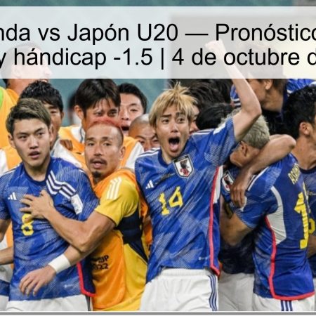 Nueva Zelanda vs Japón U20 — Pronóstico: victoria de Japón y hándicap -1.5 | 4 de octubre de 2025