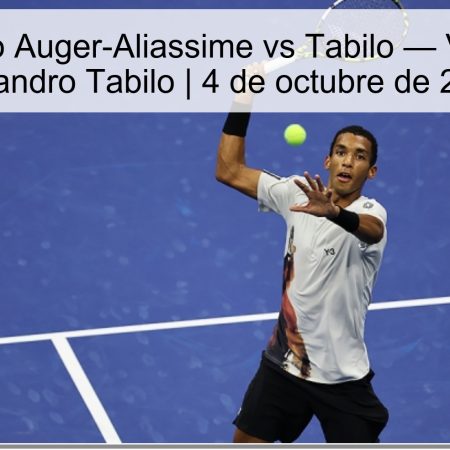 Pronóstico Auger-Aliassime vs Tabilo — Victoria de Alejandro Tabilo | 4 de octubre de 2025