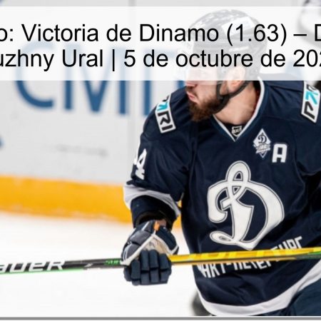 Pronóstico: Victoria de Dinamo (1.63) – Dinamo vs Yuzhny Ural | 5 de octubre de 2025