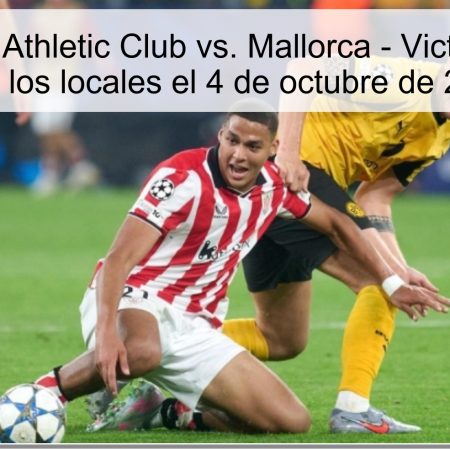 Predicción: Athletic Club vs. Mallorca – Victoria segura para los locales el 4 de octubre de 2025