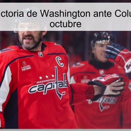 Predicción: Victoria de Washington ante Columbus el 5 de octubre