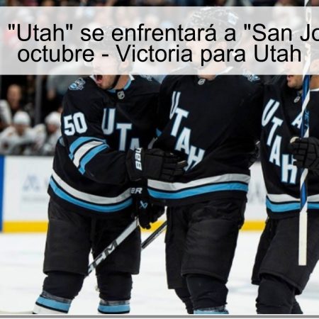 Predicción: “Utah” se enfrentará a “San José” el 5 de octubre – Victoria para Utah