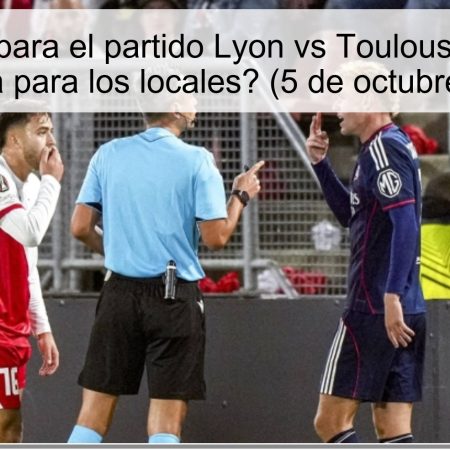 Predicción para el partido Lyon vs Toulouse: ¿Victoria asegurada para los locales? (5 de octubre de 2025)