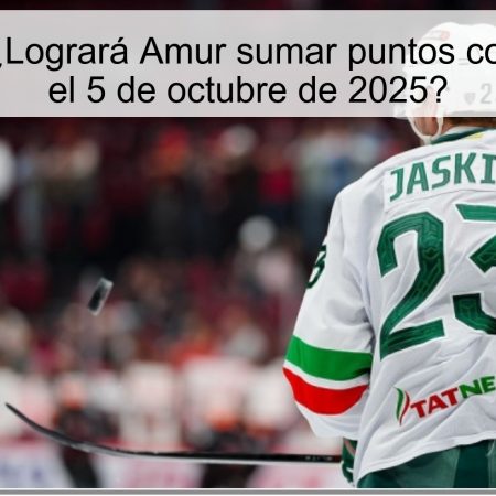 Predicción: ¿Logrará Amur sumar puntos contra Ak Bars el 5 de octubre de 2025?