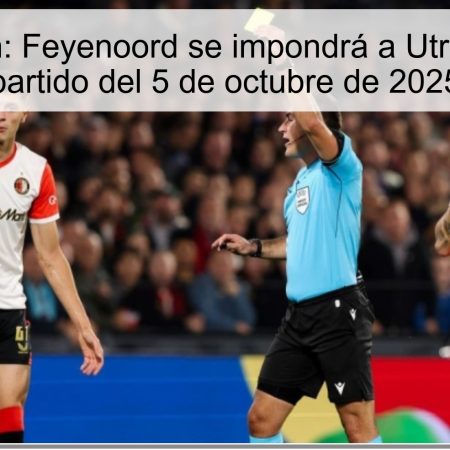 Predicción: Feyenoord se impondrá a Utrecht en su partido del 5 de octubre de 2025