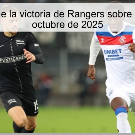 Predicción de la victoria de Rangers sobre Falkirk: 5 de octubre de 2025