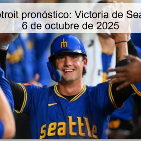 Seattle vs Detroit pronóstico: Victoria de Seattle (2.11) — 6 de octubre de 2025