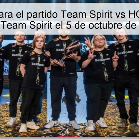 Predicción para el partido Team Spirit vs HOTU: Victoria para Team Spirit el 5 de octubre de 2025
