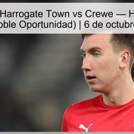 Predicción: Harrogate Town vs Crewe — Harrogate no pierde (Doble Oportunidad) | 6 de octubre de 2025
