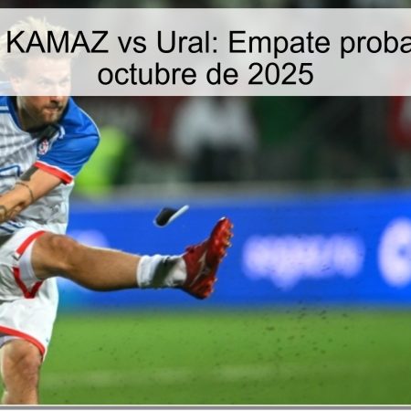 Predicción KAMAZ vs Ural: Empate probable el 6 de octubre de 2025