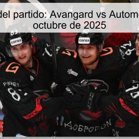 Pronóstico del partido: Avangard vs Automobilist – 6 de octubre de 2025