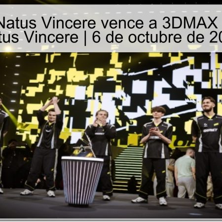Predicción: Natus Vincere vence a 3DMAX – 3DMAX vs Natus Vincere | 6 de octubre de 2025