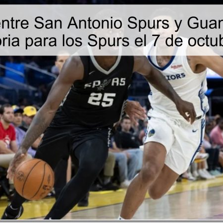 Predicción entre San Antonio Spurs y Guangzhou Long Lions: Victoria para los Spurs el 7 de octubre de 2025