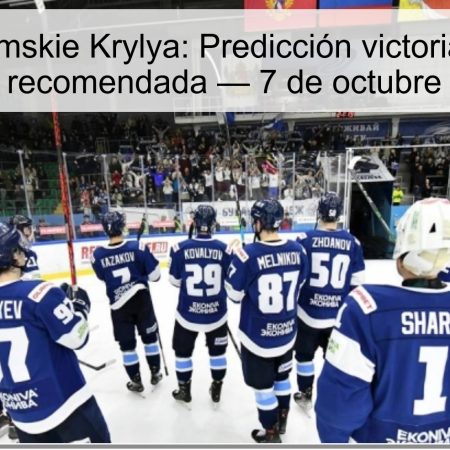 Burán vs Omskie Krylya: Predicción victoria visitante y apuesta recomendada — 7 de octubre de 2025